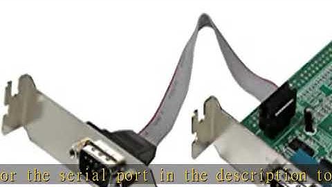 StarTech.com 2 Port Low Profile Native RS232 PCI Express Serial Card with 16550 UART - PCIe RS232 -