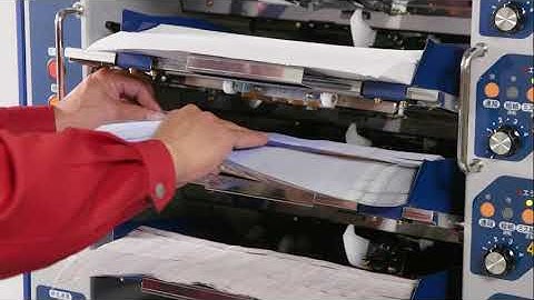 [TZ-SC] paper sorting machine / collator by Pressio - refilling papers