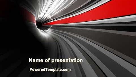 Time-Space Continuum PowerPoint Template by PoweredTemplate.com