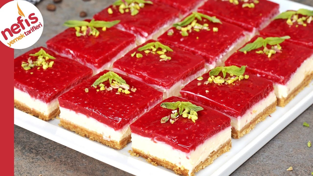 FIRIN YOK RİSK YOK! 💃🏻 Asla Çatlamayan Garanti Cheesecake Barlar