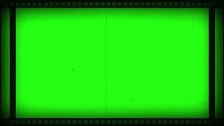 green screen film roll vfx footage