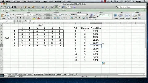 How to Use Excel to Calculate Probabilities : Advanced Microsoft Excel