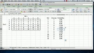 How to Use Excel to Calculate Probabilities : Advanced Microsoft Excel screenshot 4