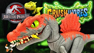 Mattel Jurassic Park 3 Crushivores Spinosaurus Review!!!