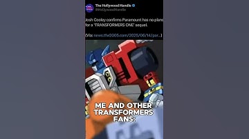 When Transformers One is not getting a sequel