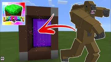 LokiCraft - How To Make a PORTAL to the KONG Dimension