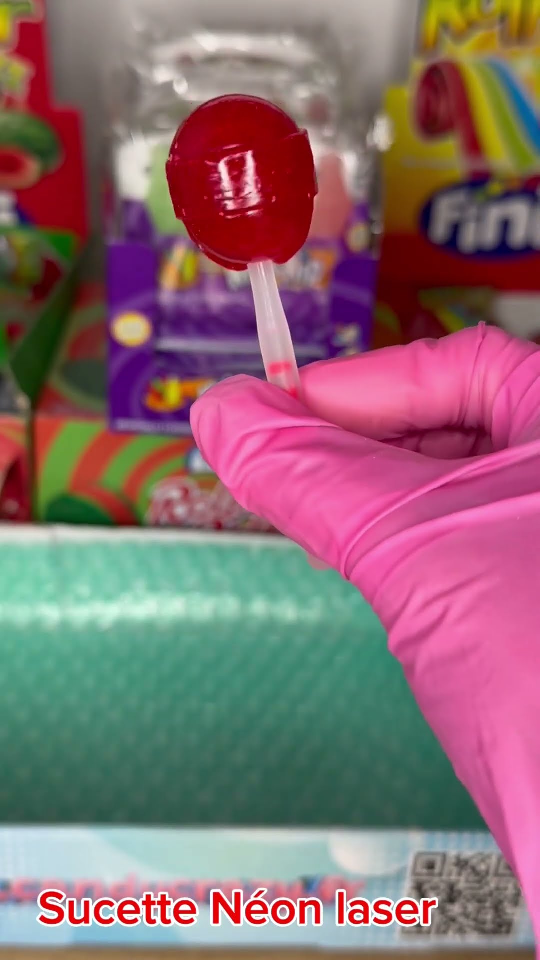 ?Sucette néon laser?? #candycrazy