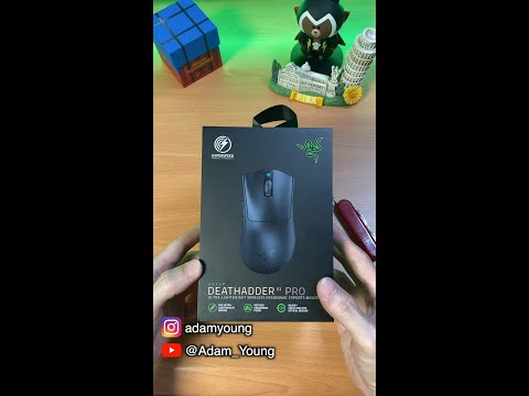 Razer 雷蛇煉獄奎蛇 DeathAdder V3 Pro 開箱 #shorts