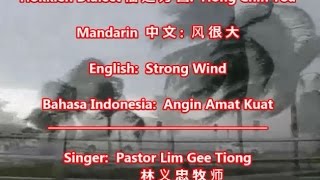 Video thumbnail of "Strong Wind - 风很大 - Hong Chin Toa - Hokkien Song with Lyrics - Ps GT Lim"