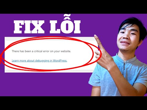 FIX LỖI WEBSITE 👉 There has been a critical error on your website WordPress