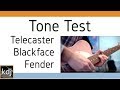 Tone Test - Telecaster + Blackface Fender (and pedals)