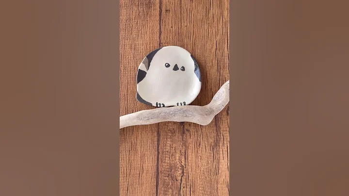 【陶芸】シマナガエの練り込み豆皿　#shorts #craft #ceramic #陶芸 #pottery