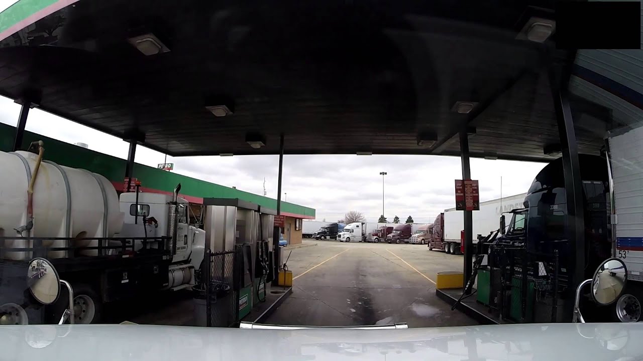 My Trucker life on the road 11.04.14 getting me a haircut at a ...