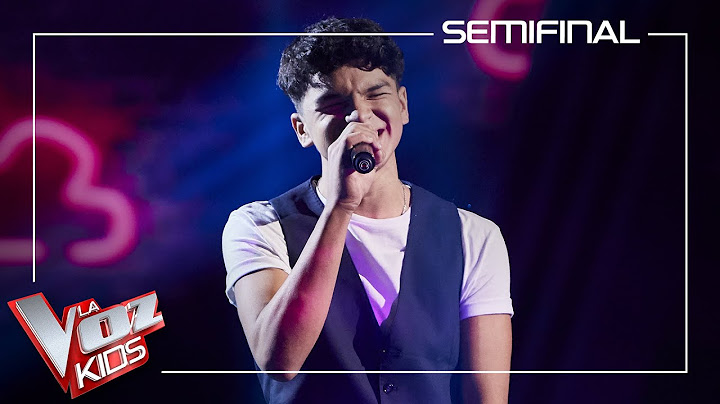Manuel Ayra - Tu refugio | Semifinal | The Voice Kids Antena 3 2021