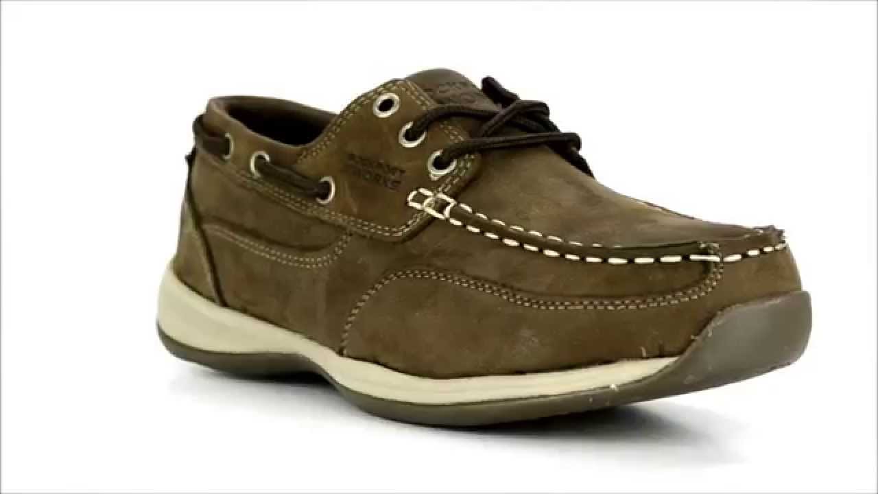 Men's Rockport RP6736 Steel Toe Work Shoe YouTube