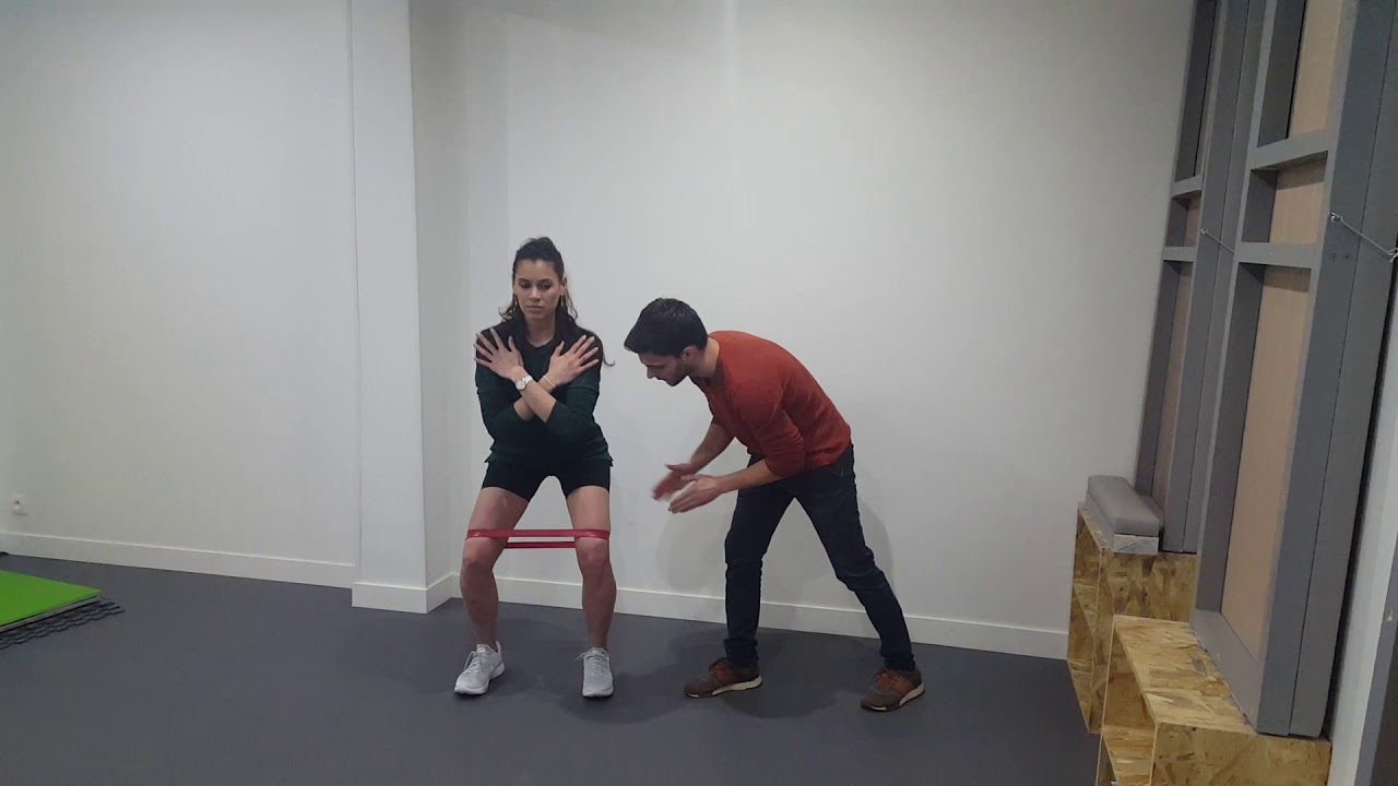Auto Reeducation Anti Valgus Dynamique L Ekipe Kine Youtube