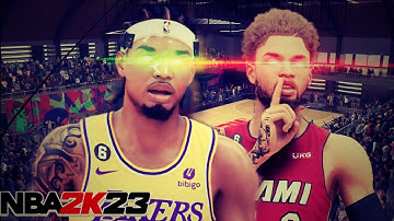 NBA 2K23 NEXT GEN TWO BEST SLASHER BUILD | MIXTAPE | POSTERS AND MORE!! 🔥