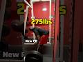 275lb SLRDL PR 🔥 Hamstrings Were Screaming
