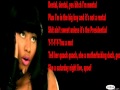 Nicki Minaj I Aint Thru Verse ( Lyrics )