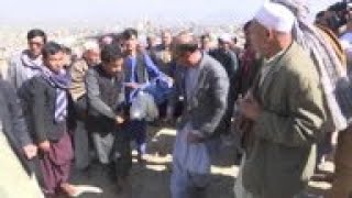 Funeral of one of 24 victims of Afghanistan attack