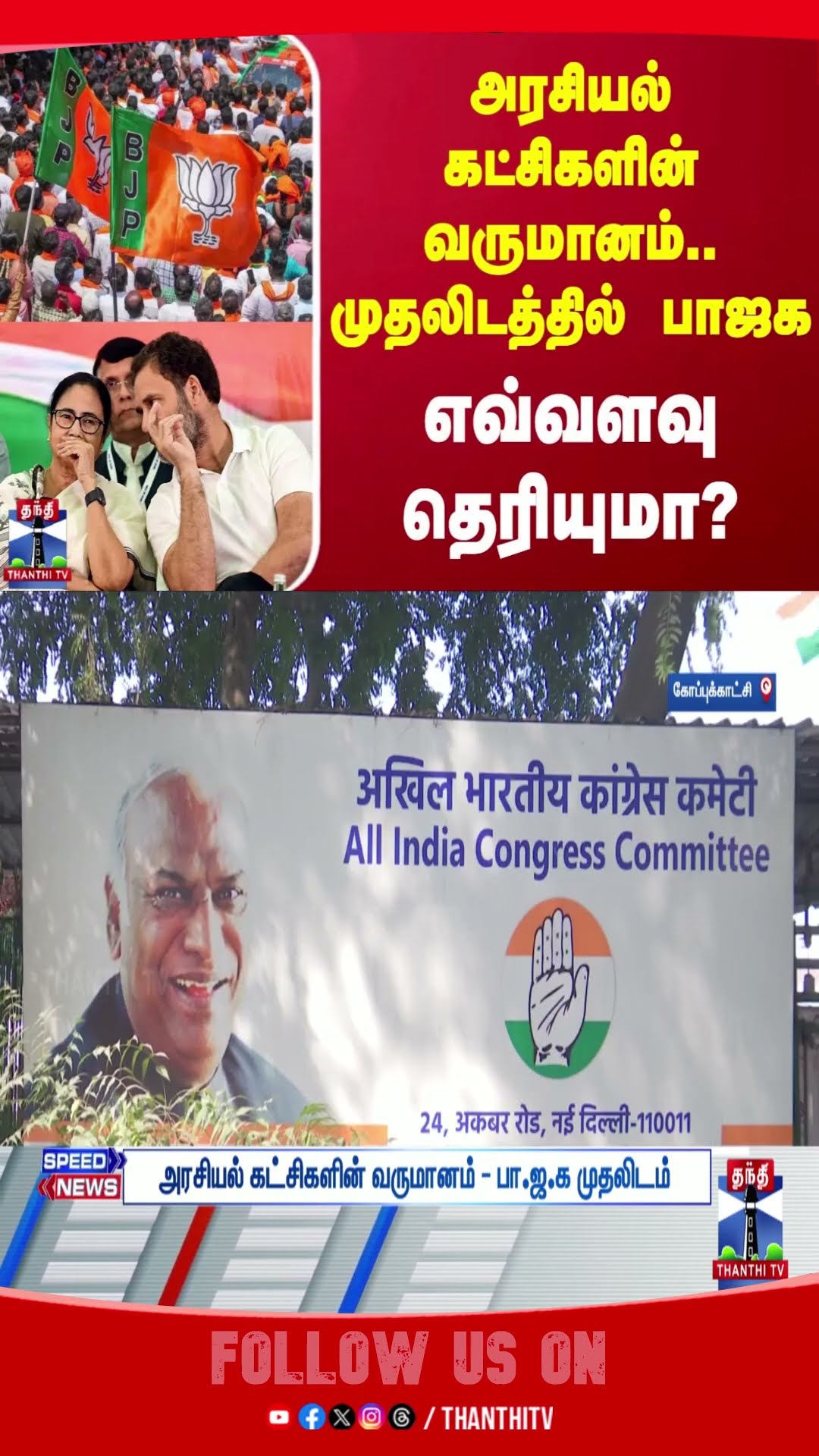BJP || Congress || Revenue