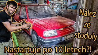 Našli jsme auto stojící 10 let ve stodole! Nastartuje? Pojede?