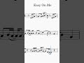 EASY ON ME SHEET MUSIC FOR TRUMPET!🎺 #sheetmusic #easyonme #trumpet #shorts