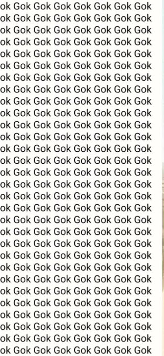 Gok gok gok gok