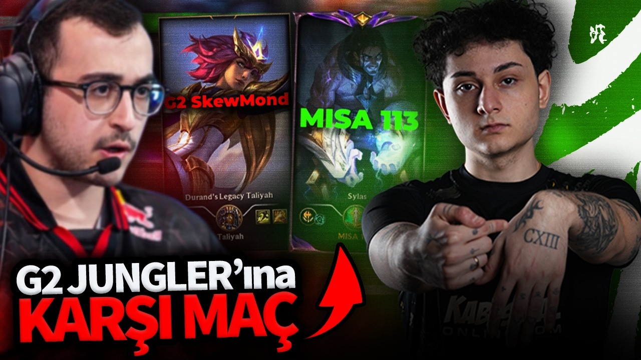 113 vs G2 JUNGLER'ı | MISA 113 w/ 