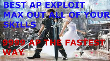 Final Fantasy XV 9999 AP GLITCH/EXPLOIT MAX OUT ALL SKILLS IN ASCENSION w/ MeMoRiies_X