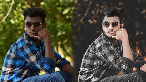 How to Outdoor photo editing tutorial l step by step l photoshop