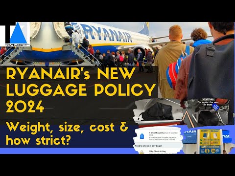 Ryanair Luggage Policy 2020 - 2019: weight, size, cost & how strict in practice?