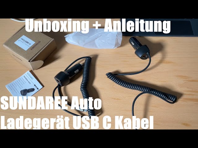 SUNDAREE Auto Ladegerät USB C Kabel,38W 3 Port 12V-24V Kfz Handyladegeräte  QC 3.0+Type C PD Schnellladen USB Zigarettenanzünder Adapter Auto for  Samsung A51/Huawei P30/iPhone 12 8/Xiaomi Poco/OnePlus: :  Elektronik & Foto