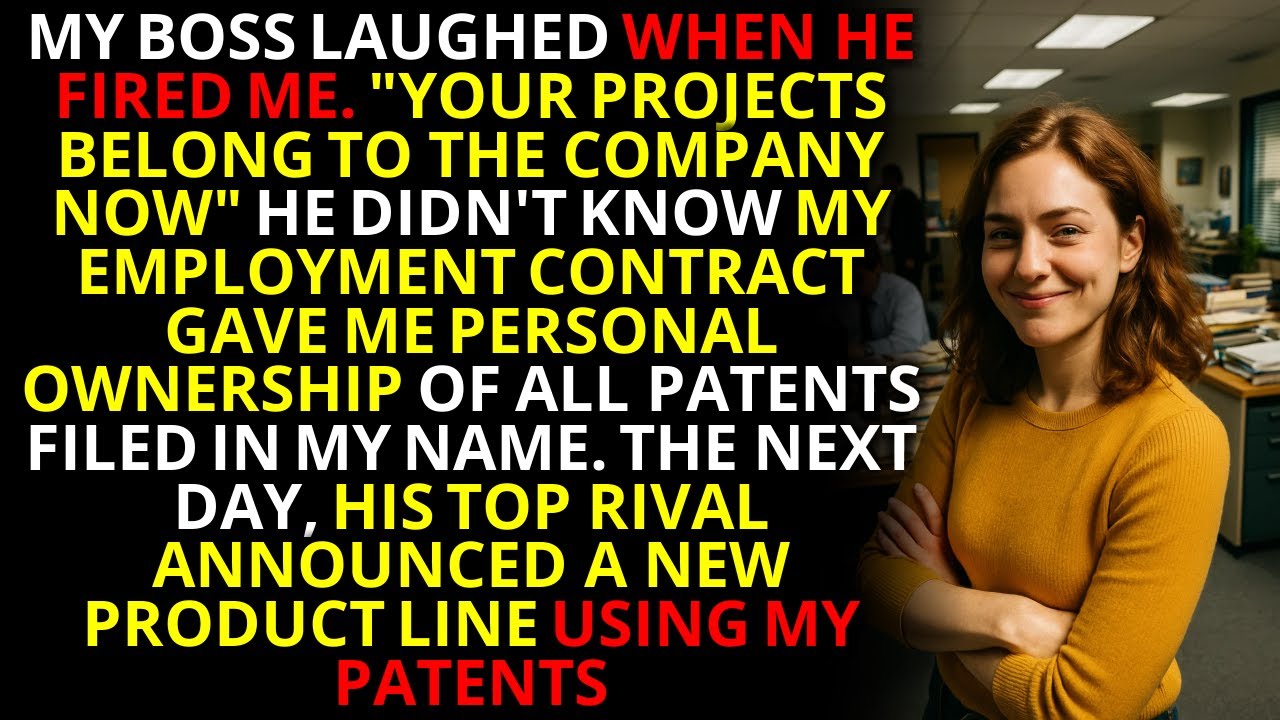 Fired on a Zoom Call, My Boss Claimed My Patents - So I Gave Them to His Biggest Rival 💼🔥