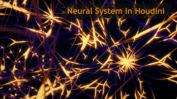 Create a Neural System with Vex in Houdini