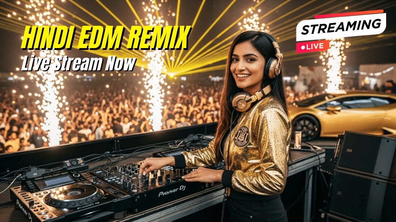 Hindi EDM Party Live 🔥 | Nonstop Bollywood Dance Remix