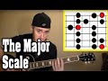 The Major Scale For Guitarists Using 2 Positions