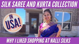 Indian Ethnic Wear Shopping in USA (with prices) | Nalli Silks, California screenshot 1