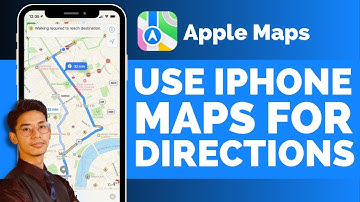 How To Use iPhone Maps For Directions !