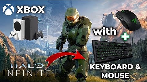 HALO INFINITE with Keyboard and Mouse on XBOX Series S Console