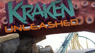 NEW Kraken Unleashed Virtual Reality Roller Coaster at SeaWorld Orlando! | BrandonBlogs