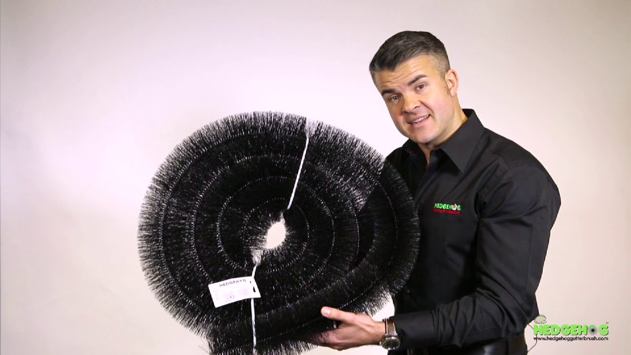 Hedgehog Gutter Brush Plastix Plus YouTube