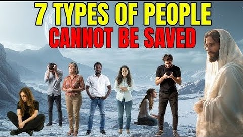 7 Types Of People Who Cannot Be Saved | Biblical Wisdom. $#motivation #quotes #motivational