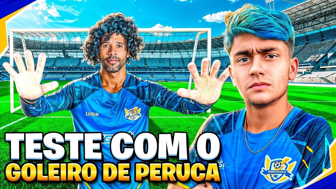 CONTRATEI UM GOLEIRO DE PERUCA!