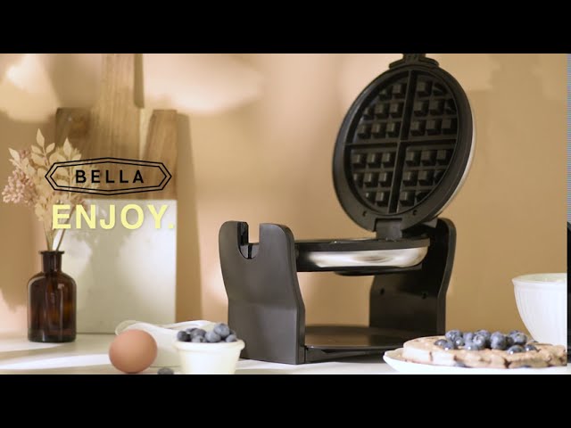 Bella Stainless Steel 1-Slice Waffle Maker