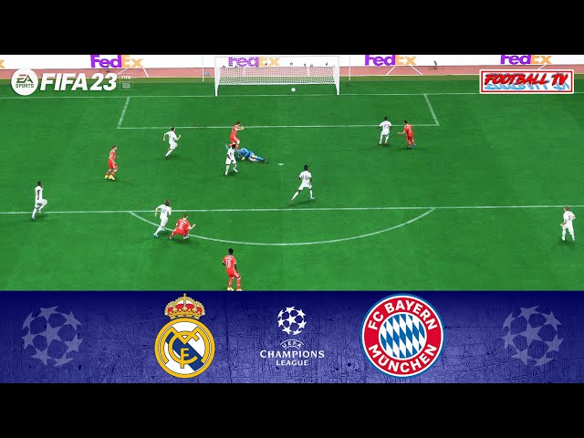 FIFA 23, Real Madrid vs Bayern Munich - UEFA Champions League Final