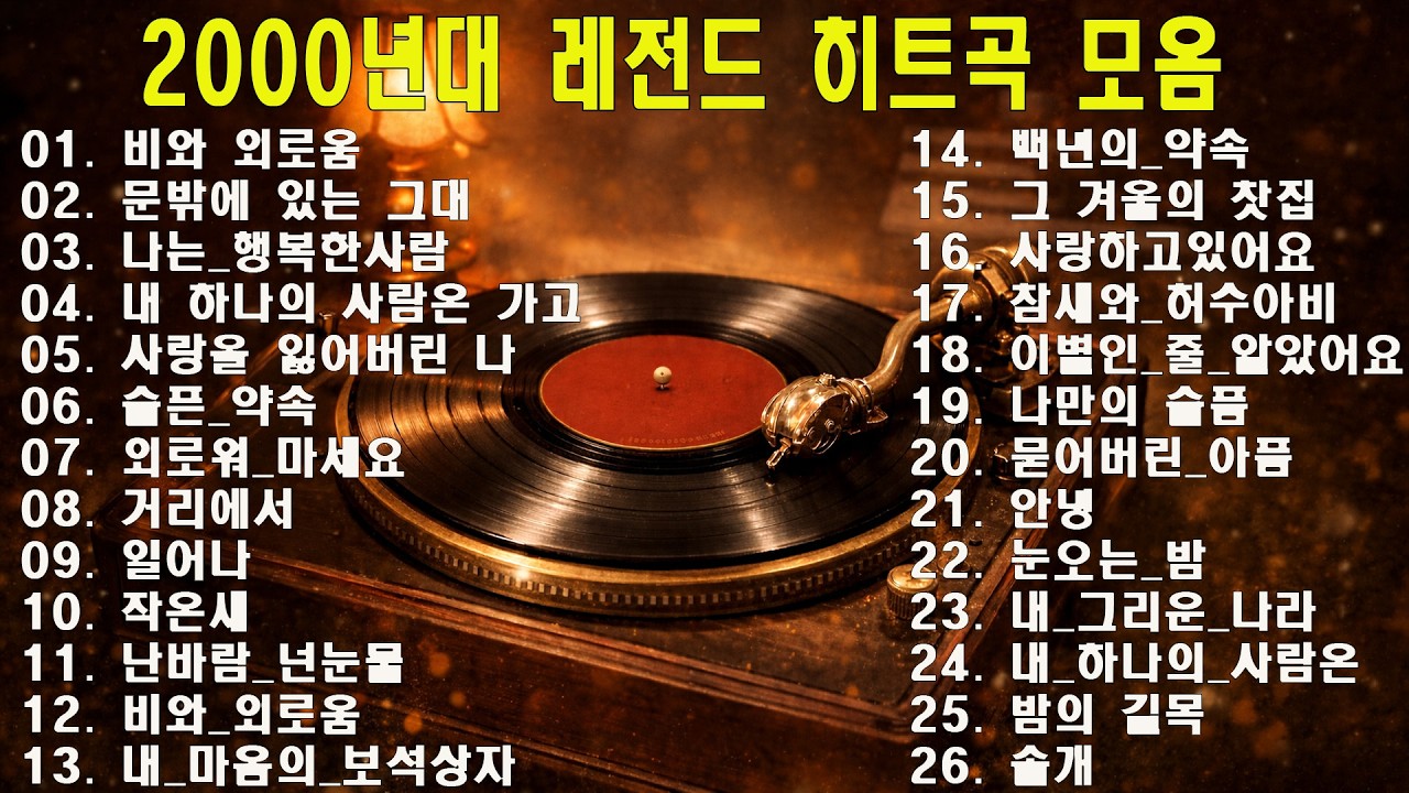 🎶✨ 2000년대의 따뜻한 추억과 깊은 감성이 담긴 클래식 포크송과 발라드 모음집으로, 바다세, 구자경, 위일청, 강소희, 태진아의 감미로운 멜로디를 만나볼 수 있습니다.