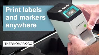 THERMOMARK GO: Simply easy printing and labeling