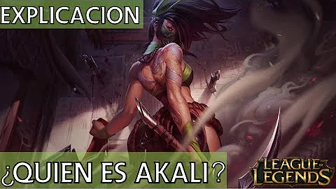 ¿Quién es el maestro de Akali?