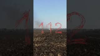 Видео с места крушения Су-34 в Воронежской области